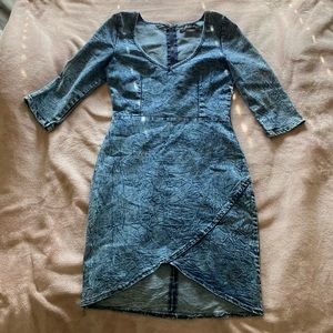Seductions Denim bodycon dress